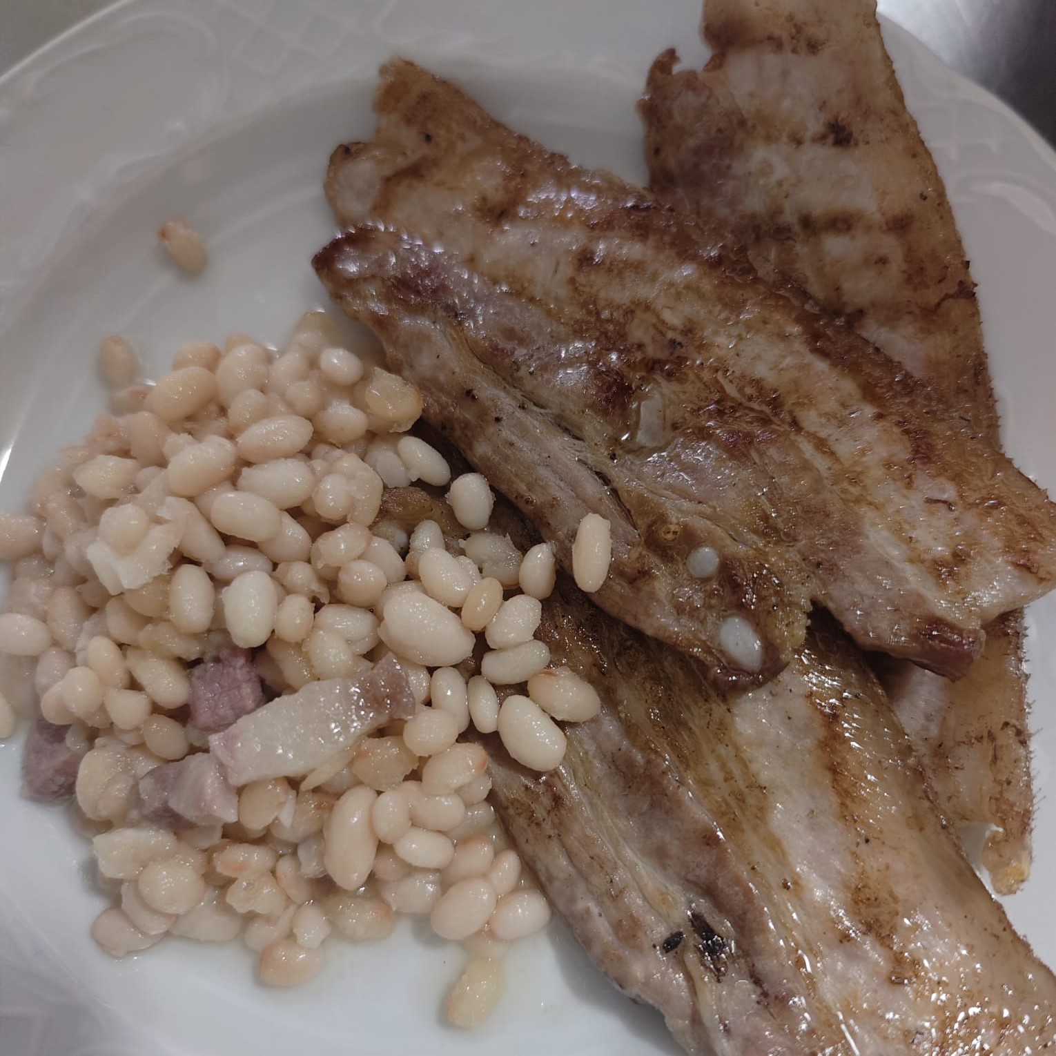 CANSALADA AMB MONJETES DE SANTA PAU